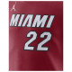 Jordan Ανδρική κοντομάνικη μπλούζα Miami Heat Essentials NBA Statement Edition N&N Tee
